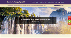 Desktop Screenshot of innerpathwayhypnosis.com