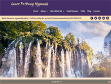 Tablet Screenshot of innerpathwayhypnosis.com